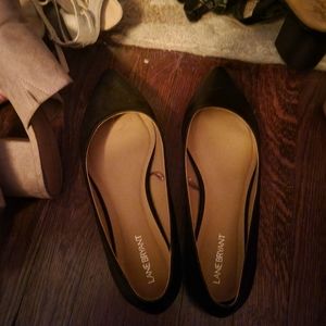 12 lane Bryant black flats